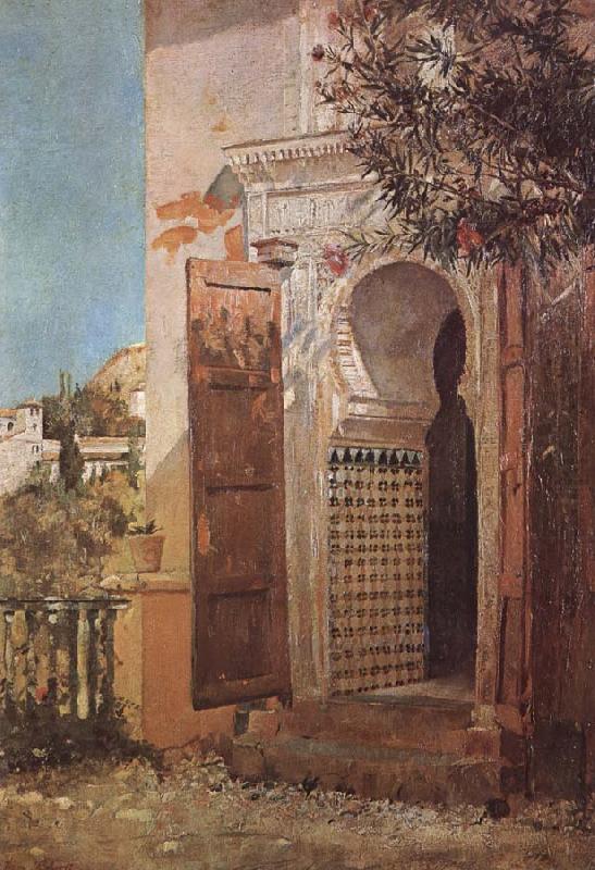 Moorish Doorway,Granada, Tom roberts